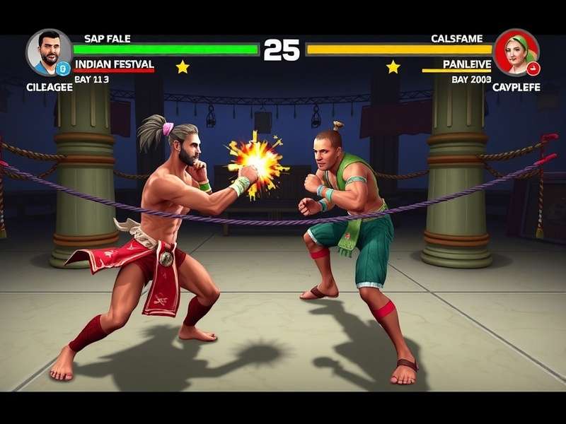 Paradise Pugilists Gameplay Screenshot